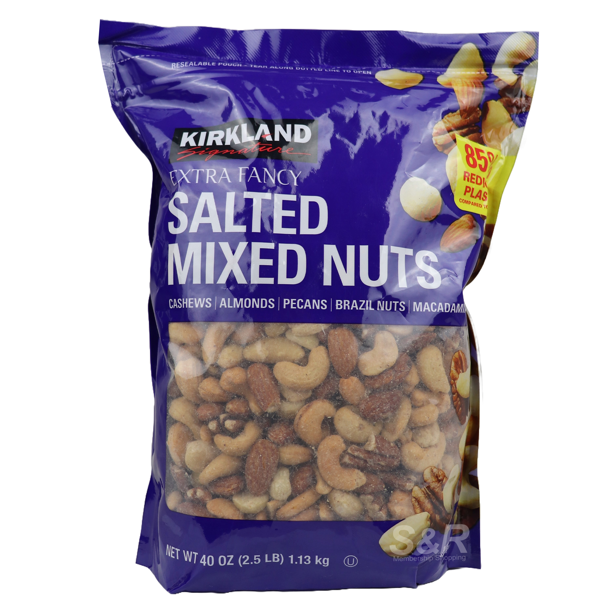 Kirkland Signature Salted Mixed Nuts 1.13kg Kirkland Signature Salted Mixed Nuts 1.13kg